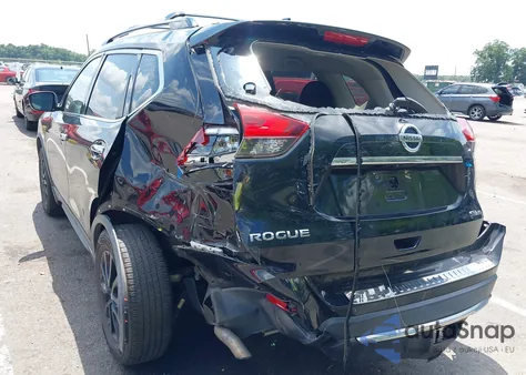 2017 Nissan Rogue Sv from USA, damaged, VIN 5N1AT2MV1HC807470